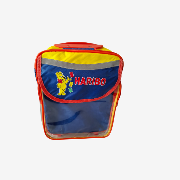 Haribo Kindertrolly mit Ziehstange und Träger (Secondhand)
