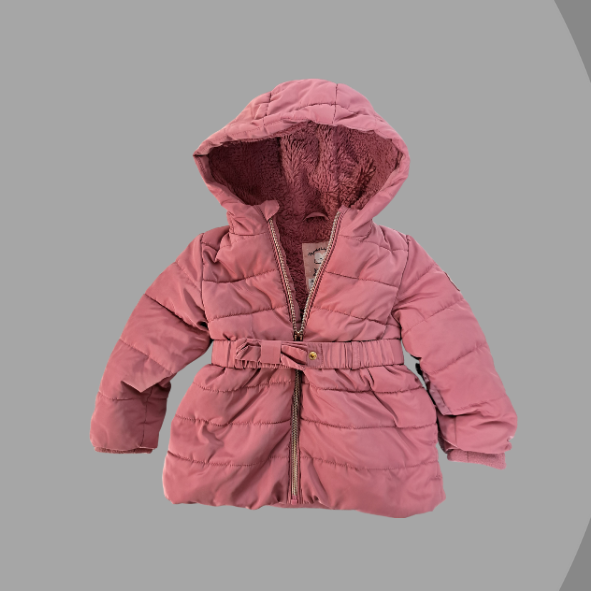 Steppjacke rose, Größe 80 von Baby Club (gebraucht)