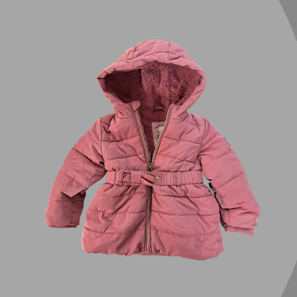 Steppjacke rose, Größe 80 von Baby Club