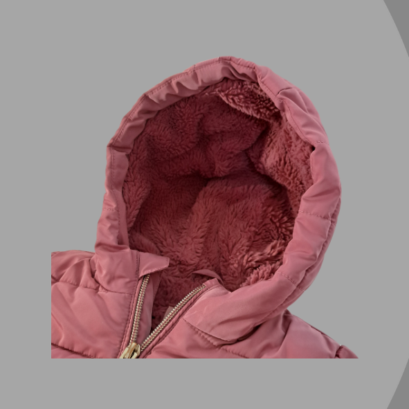 Steppjacke rose, Größe 80 von Baby Club