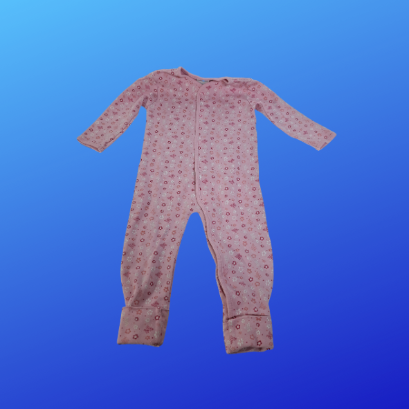 Baby Schlafanzug rosa, Größe 80