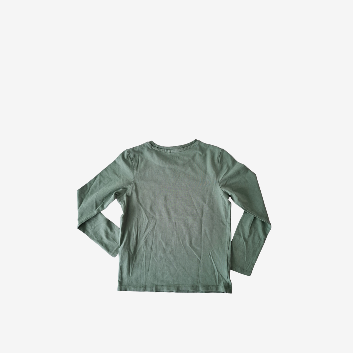 Basic Needs by Name it  langarm Shirt grün, Größe 110