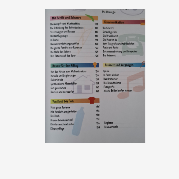 Tandem Verlag Bilderlexikon Erfindungen