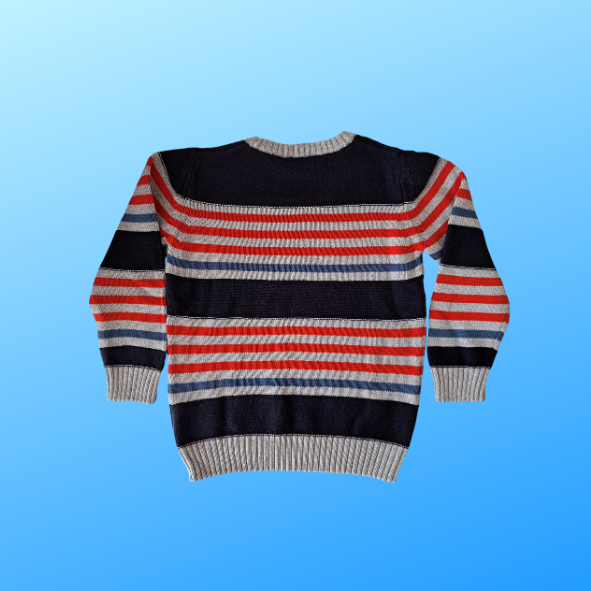Blue Seven Pullover mit Streifen, Größe 104