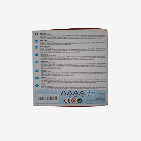 Clementoni Disney Cars Memo