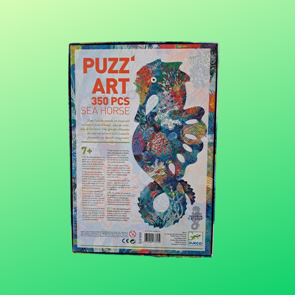 DJECO Puzz` Art 350 PCS Sea Horse