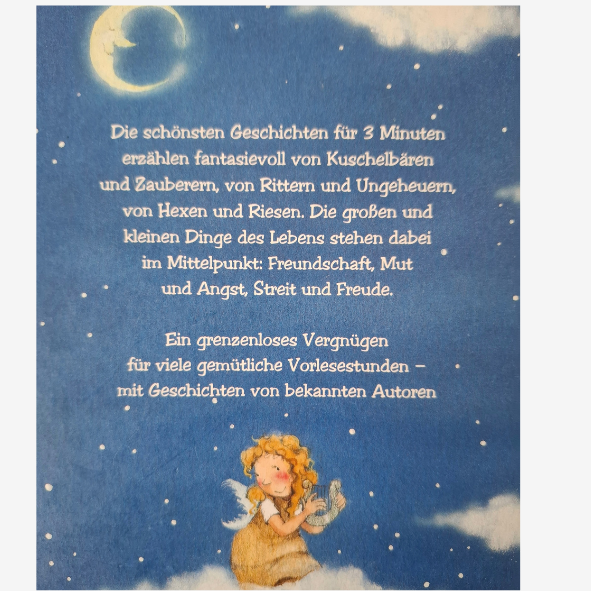 Das große Buch der Vorlesegeschichten für 3 Minuten