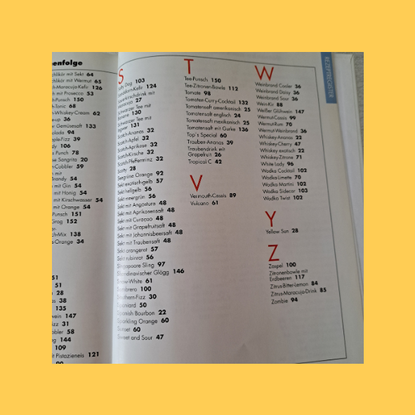 Das grosse Getränkebuch Mixen von A bis Z