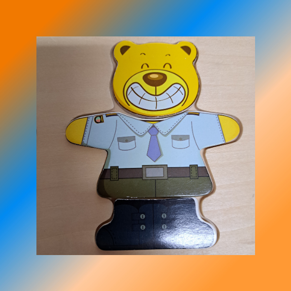 Delta Sport Holz Puzzle Bär