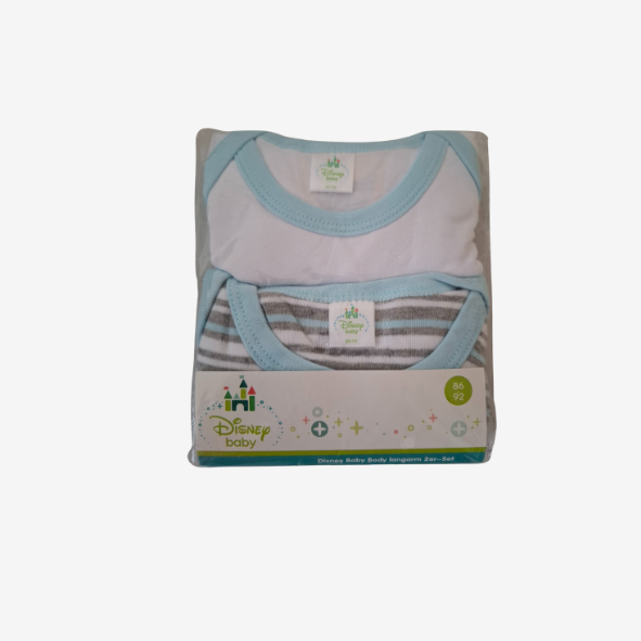 Disney Baby Body langarm 2er-Set, Größe 86-92
