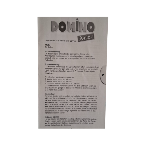 Schmidt Spiele Domino Junior