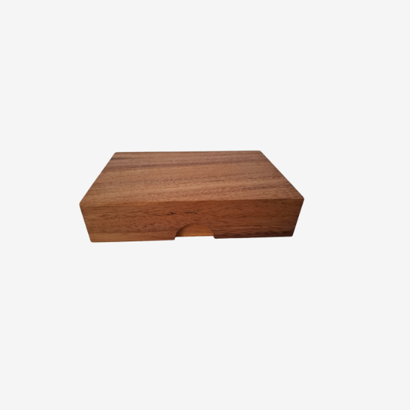 Domino Spiel in Holzdose