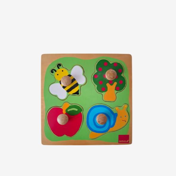 Goula Holzpuzzle 4 - teilig