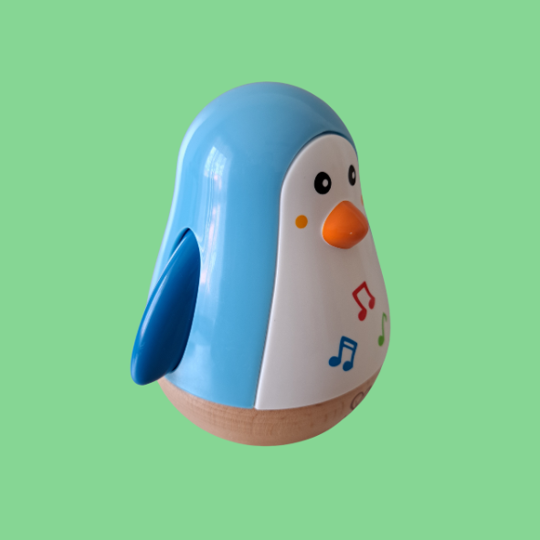 Hape Stehauf-Pinguin, Stehaufmännchen mit Klang (gebraucht)