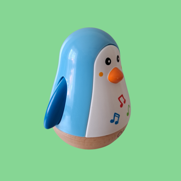 Hape Stehauf-Pinguin, Stehaufmännchen mit Klang
