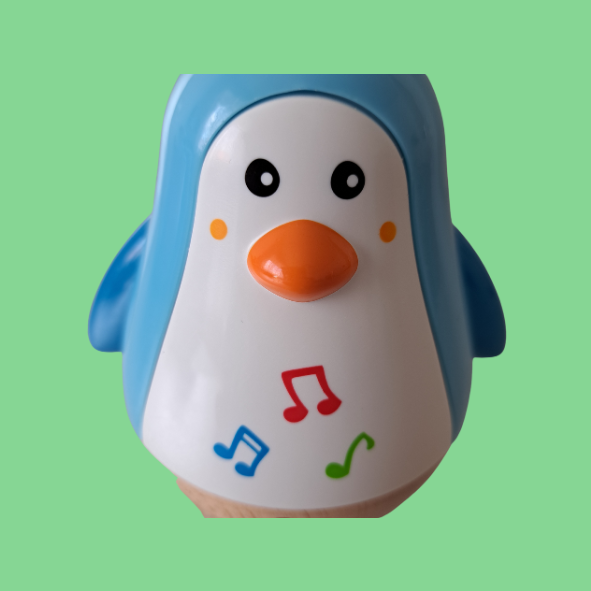 Hape Stehauf-Pinguin, Stehaufmännchen mit Klang (gebraucht)