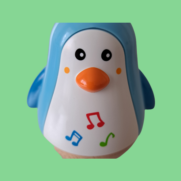 Hape Stehauf-Pinguin, Stehaufmännchen mit Klang