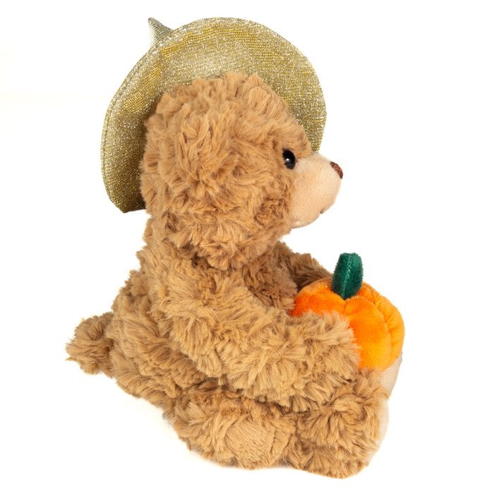 Teddy Hermann Halloween Teddy mit Kürbis