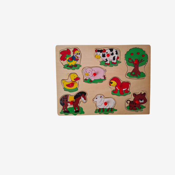 4 Holz Puzzle