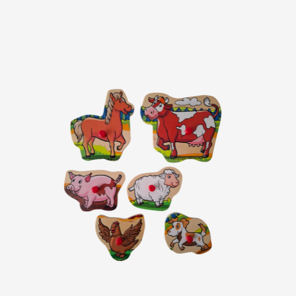 Eichhorn 6 – teiliges Holzpuzzle