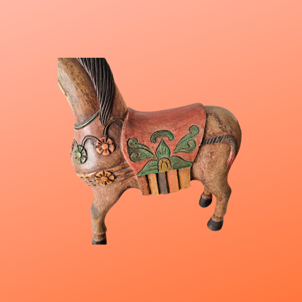 Schaukelpferd aus Holz