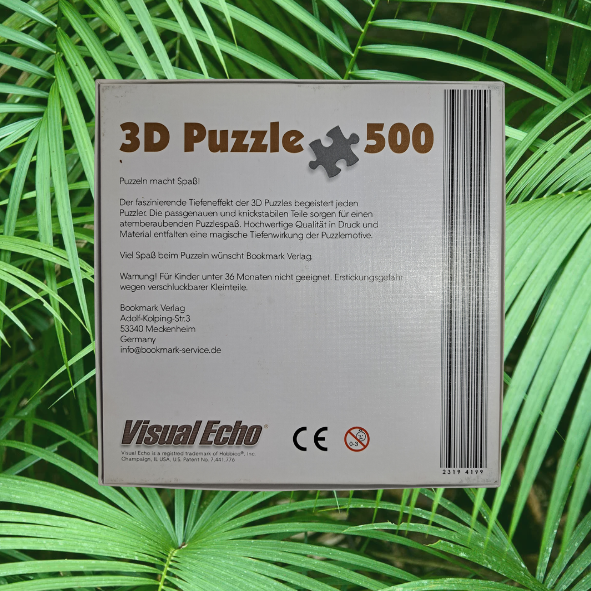 Howard Robinson 3 D Puzzle with Visual Echo weißer Tiger (gebraucht)