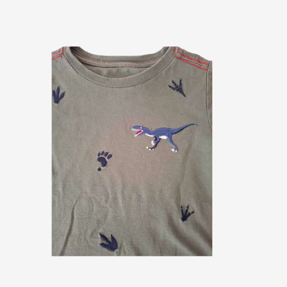 Joules kurzarm Shirt grün, Größe 116