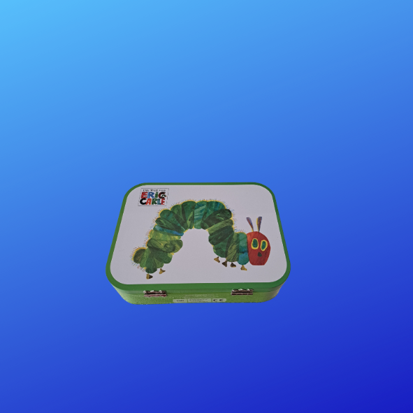 Schmidt Spiele Puzzle-Box im Metallkoffer - Raupe Nimmersatt