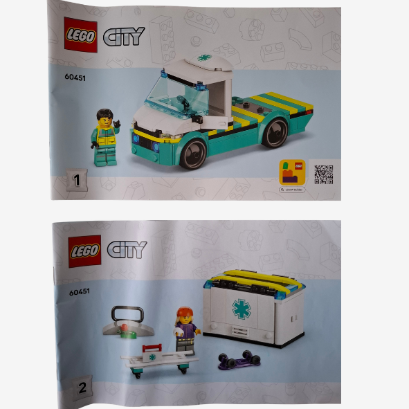 Lego City 60451 Rettungswagen