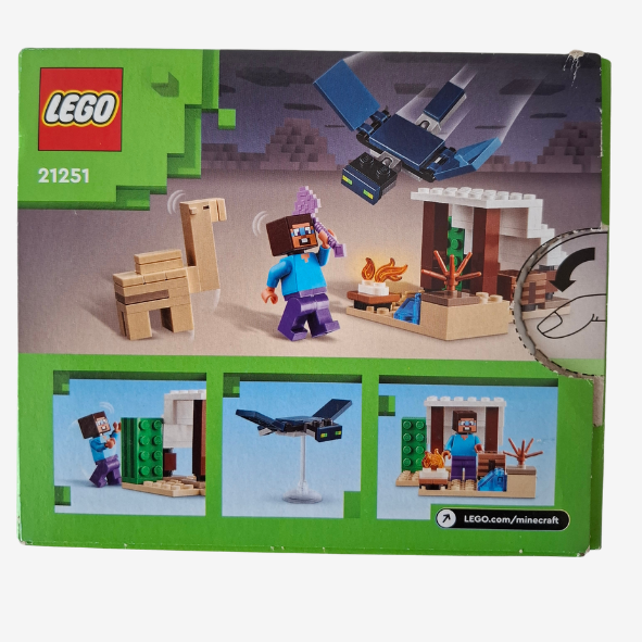 Lego Minecraft 21251- Steves Wüstenexpedition