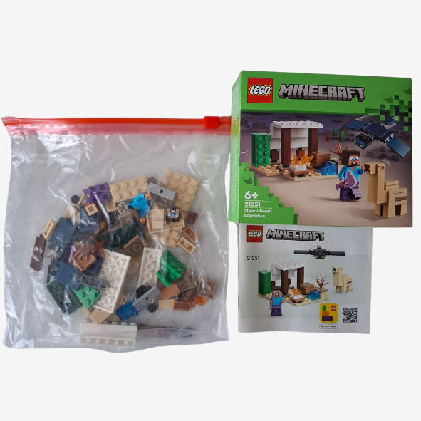 Lego Minecraft 21251- Steves Wüstenexpedition