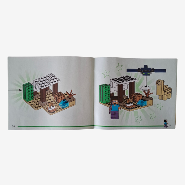 Lego Minecraft 21251- Steves Wüstenexpedition