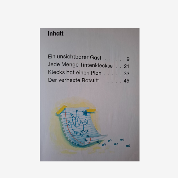 Lesefant Fehlerteufel Klecks