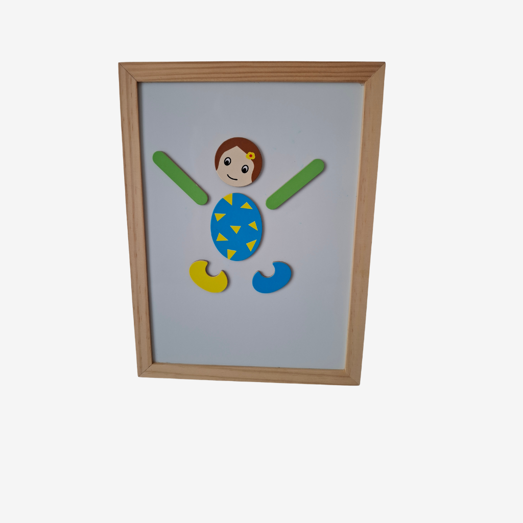 Magnetspieltafel mit 67 Magneten