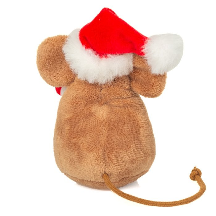 Teddy Hermann Weihnachtsmaus mit Zuckerstange