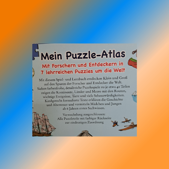 Mein Puzzle Atlas (gebraucht)