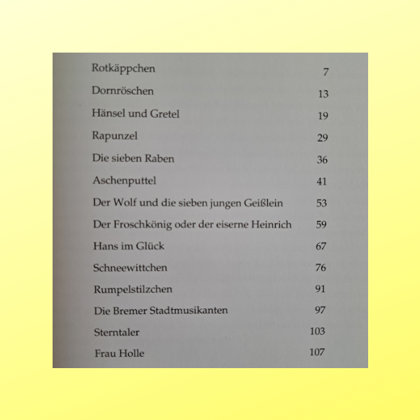 Mein erstes Märchenbuch