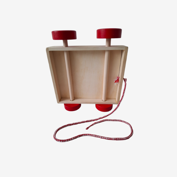 Melissa & Doug ABC-123 Blöcke im Wagen aus Holz