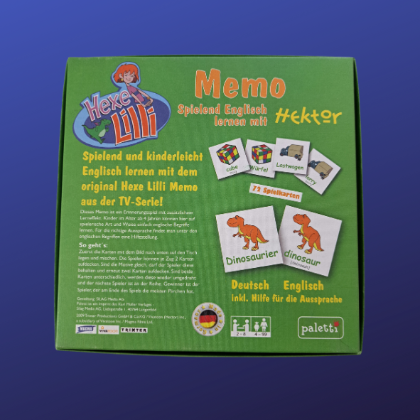 Memo Spielend Englisch lernen mit Hektor