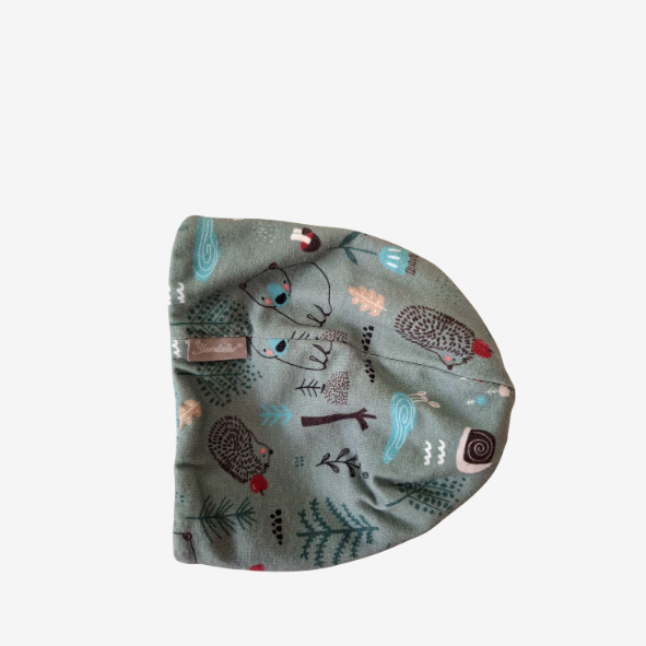 Sterntaler Mütze mit Waldmotiv, Größe 39