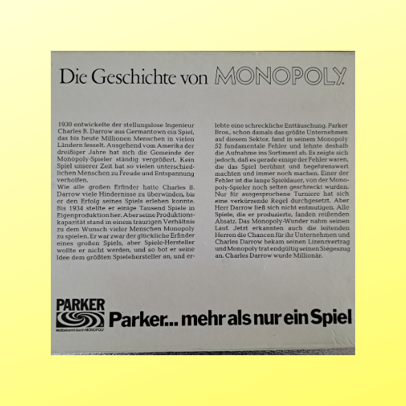 Parker Monopoly (gebraucht)