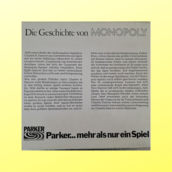 Parker Monopoly