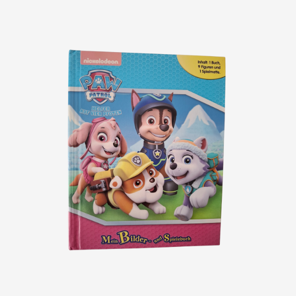 Paw Patrol Bilder und Spielebuch