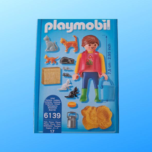 Playmobil 6139 Bunte Katzenfamilie