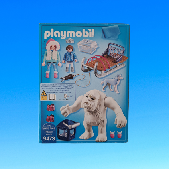 Playmobil 9473 Schneetroll mit Schlitten