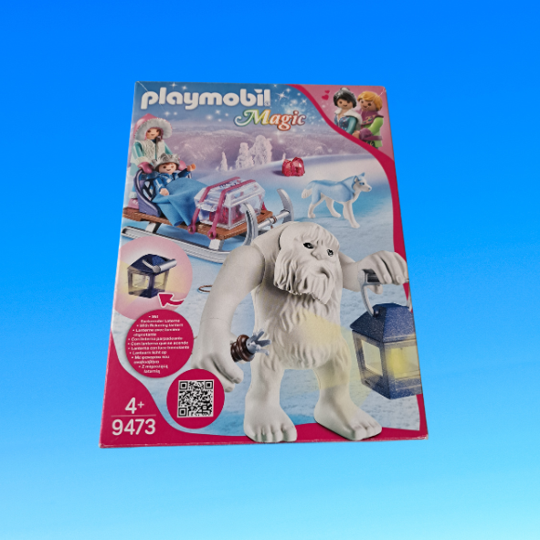 Playmobil 9473 Schneetroll mit Schlitten