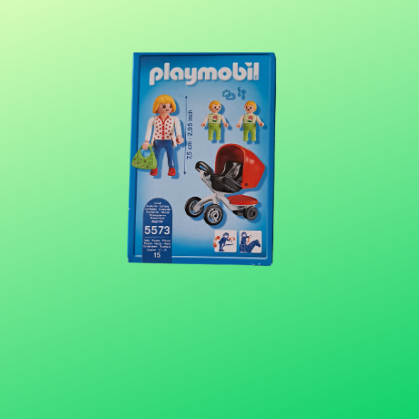 Playmobil City Life 5573 Zwillinge mit Kinderwagen