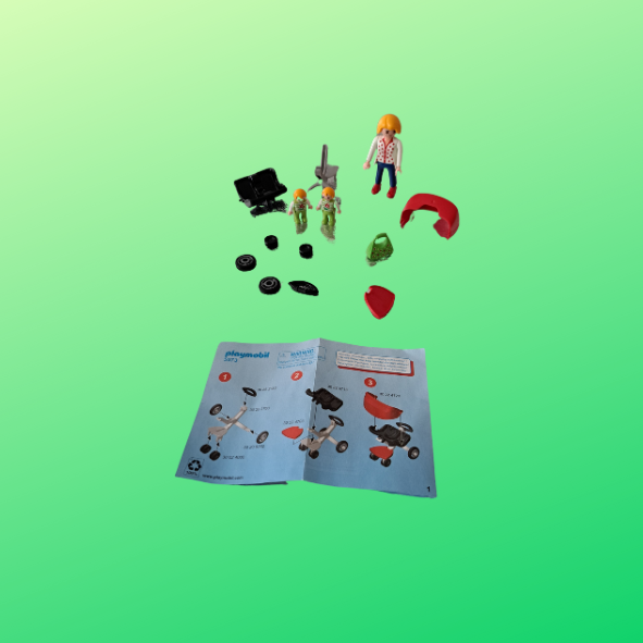 Playmobil City Life 5573 Zwillinge mit Kinderwagen