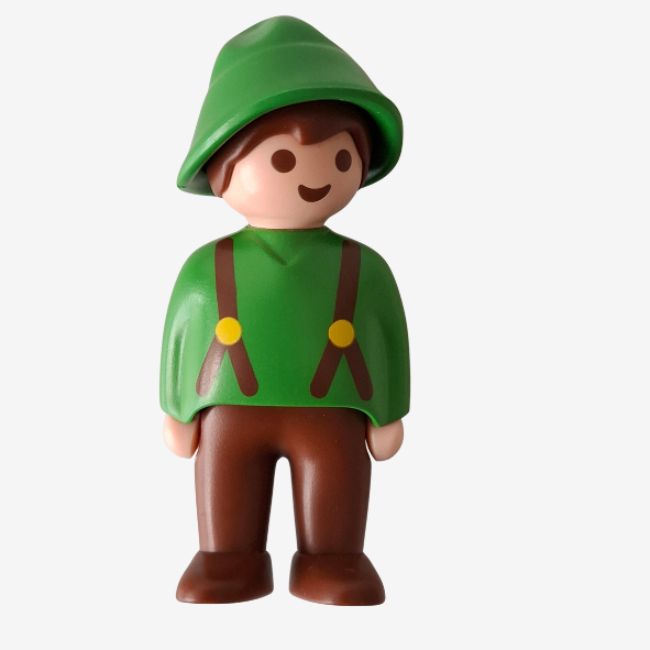 Playmobil Förster mit grünem Hut, Geobra 1990