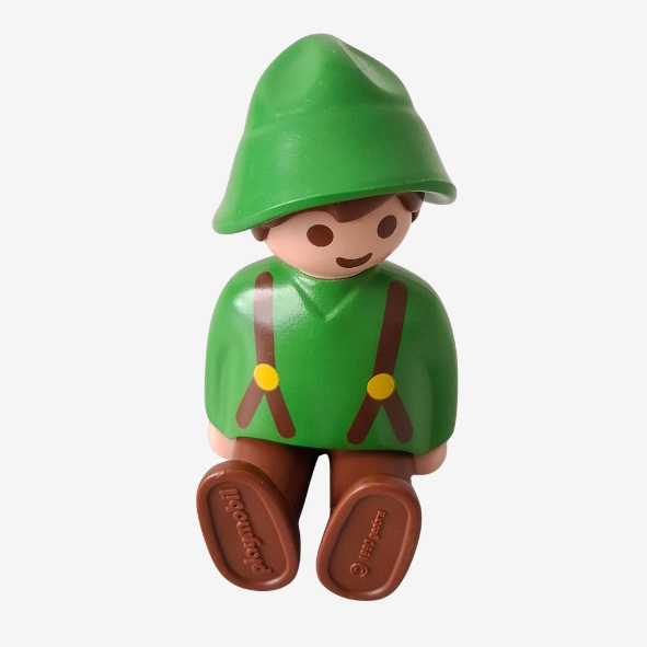 Playmobil Förster mit grünem Hut, Geobra 1990
